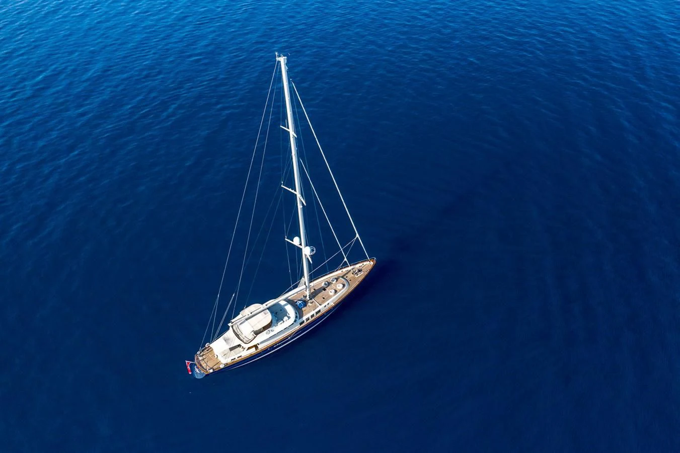 a boat in the water aboard AVENTURA Yacht for Sale