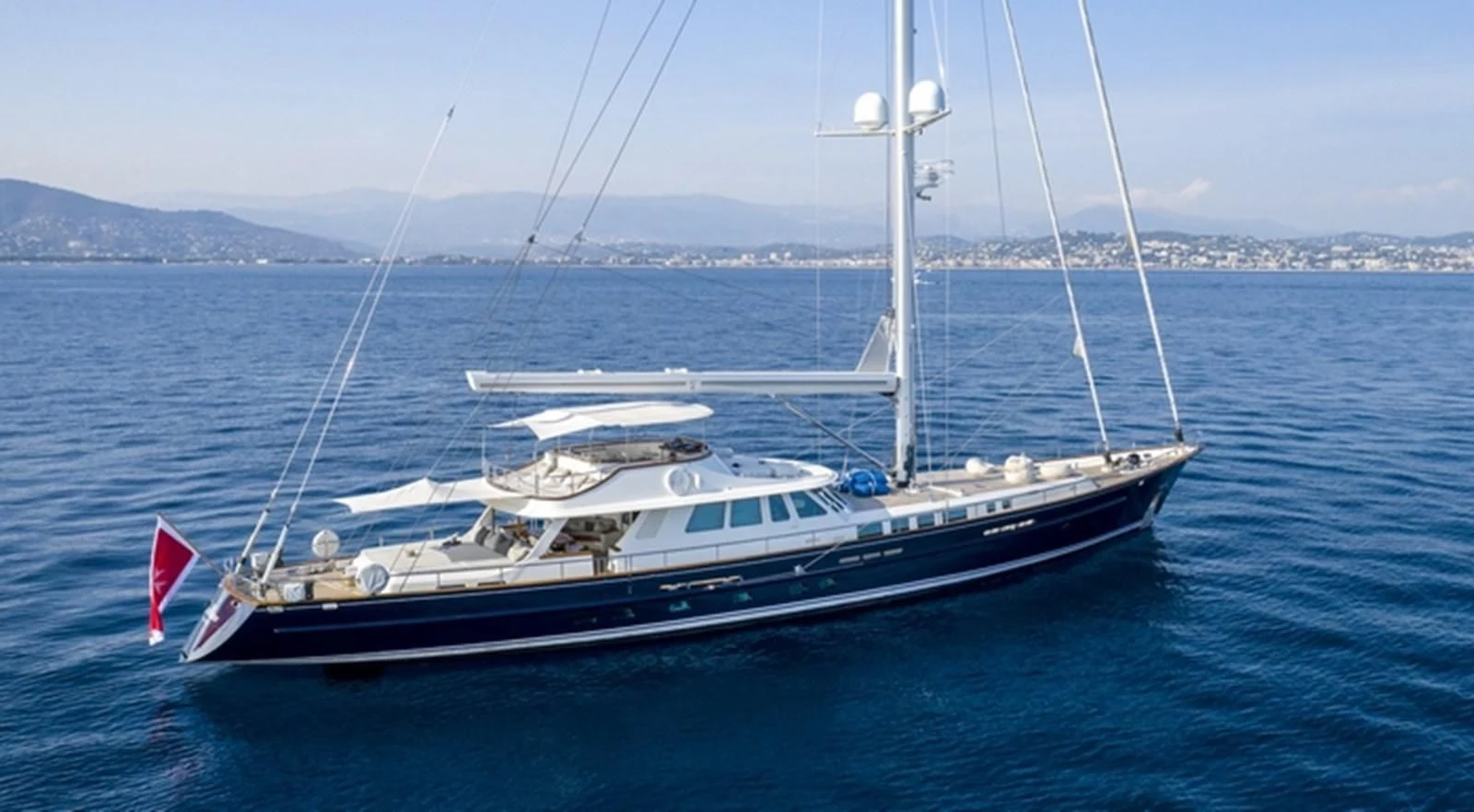 a boat on the water aboard AVENTURA Yacht for Sale