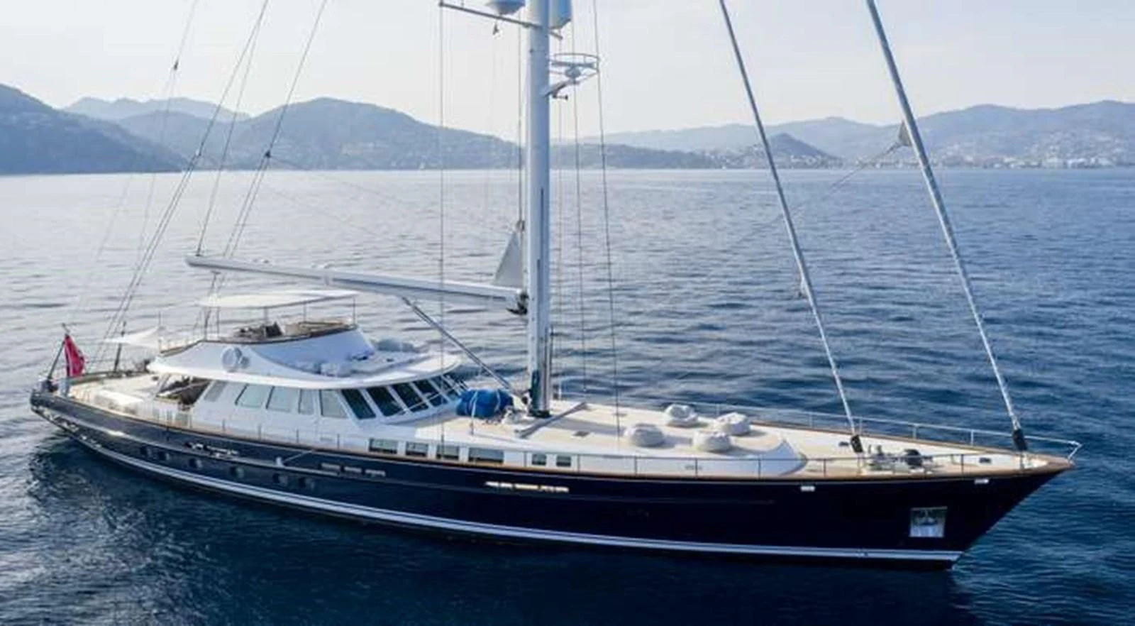 a boat on the water aboard AVENTURA Yacht for Sale