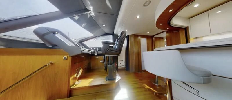 a room with a large machine aboard LUCKY GIRLS Yacht for Sale