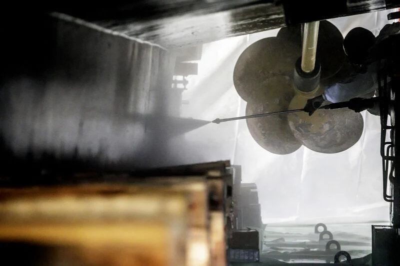 a close-up of a machine aboard GRAND CRU Yacht for Sale