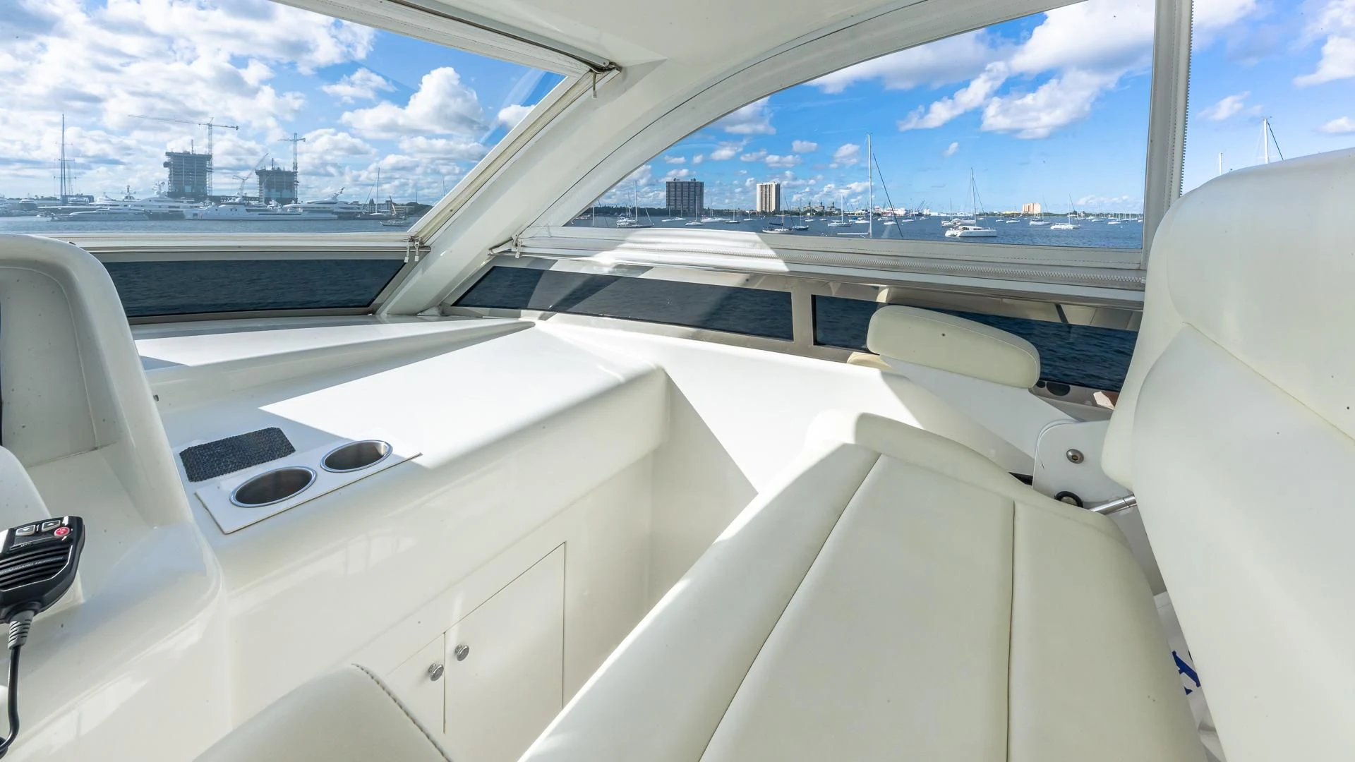 the inside of a plane aboard HOPE FLOATS Yacht for Sale