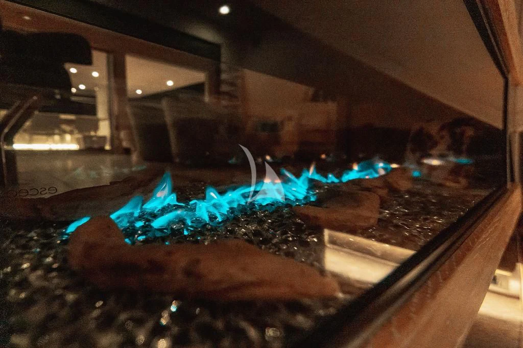 a close-up of a circuit board aboard SAMARA Yacht for Charter