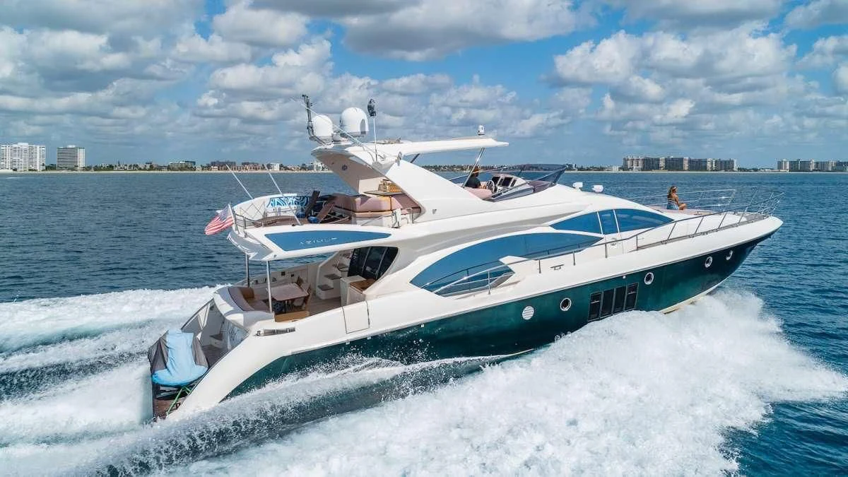 a boat on the water aboard WICKED Yacht for Sale