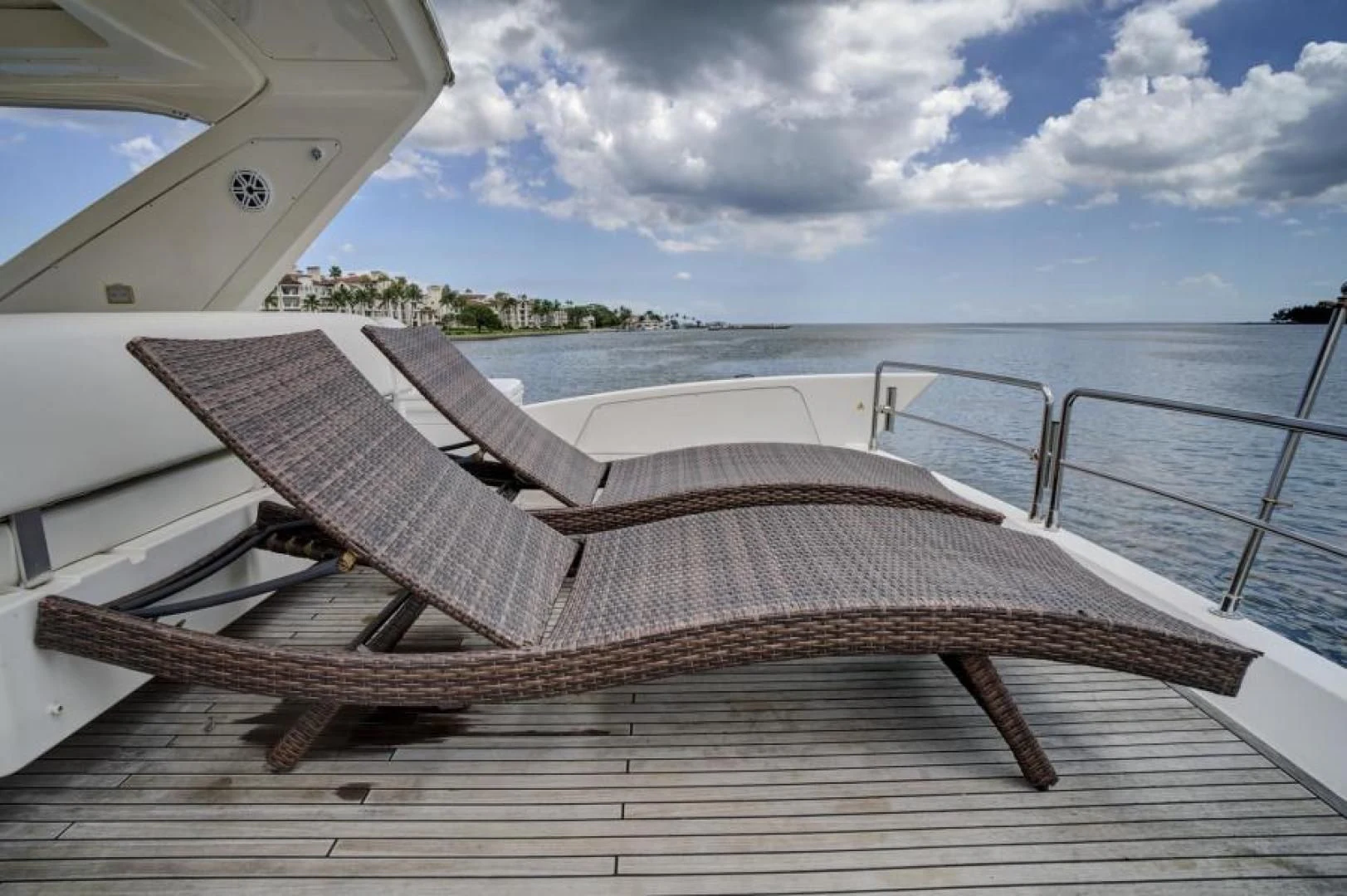 a boat on the water aboard WICKED Yacht for Sale