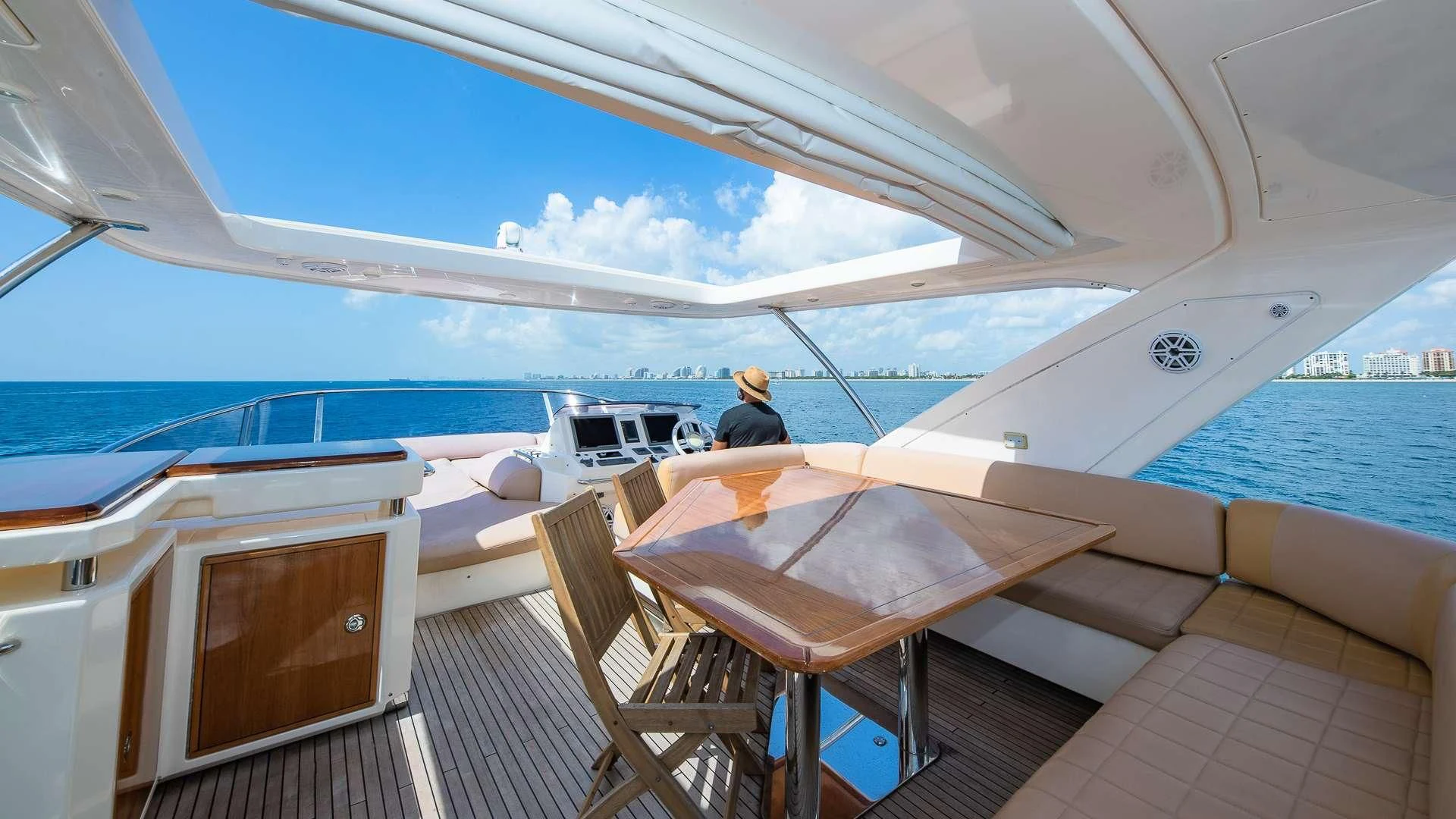 a boat on the water aboard WICKED Yacht for Sale