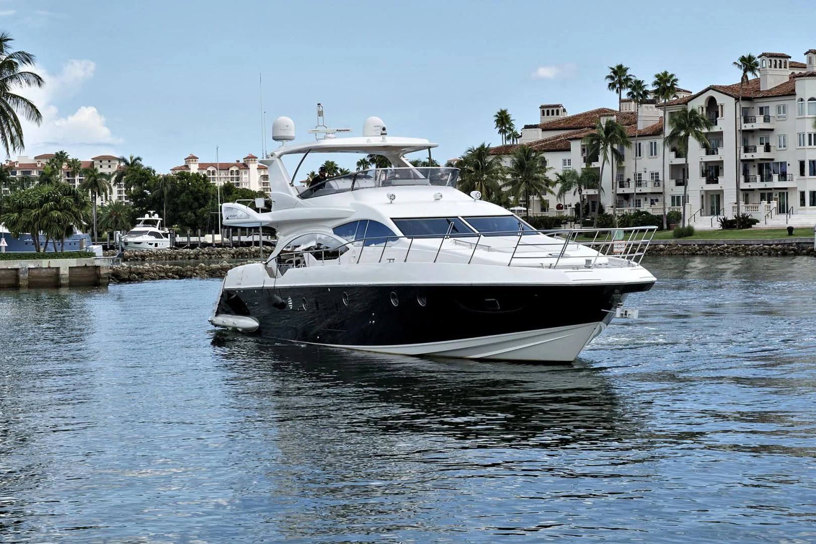 a boat on the water aboard WICKED Yacht for Sale