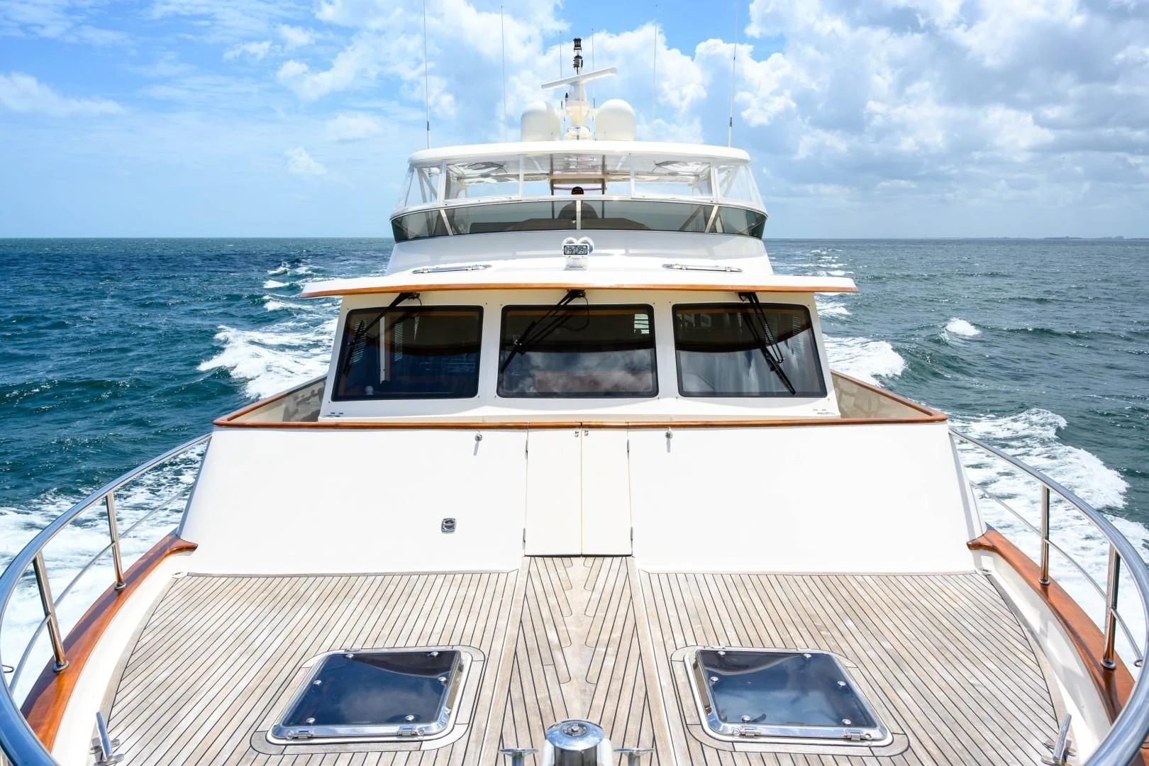 a boat on the water aboard VK Yacht for Sale