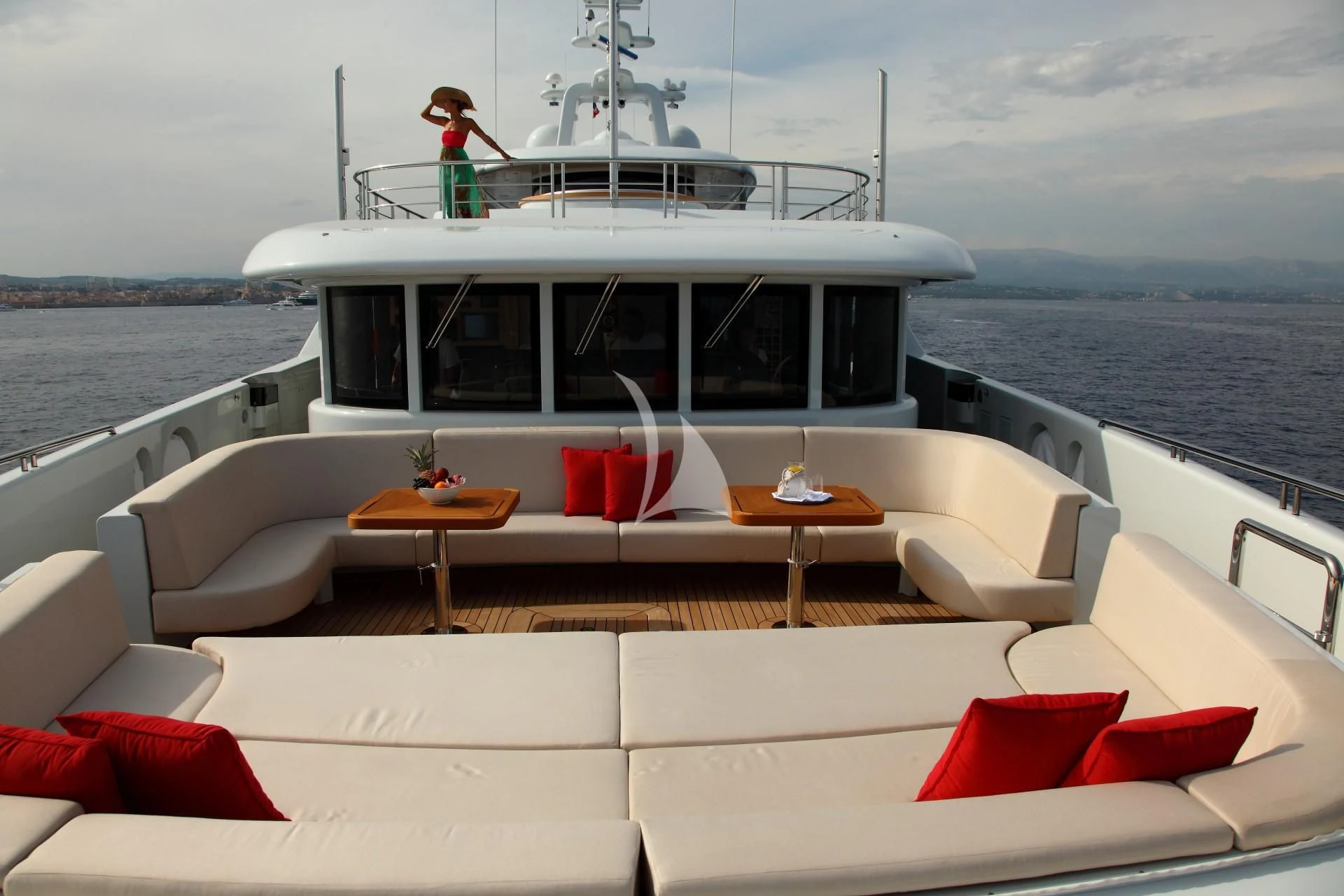 a boat on the water aboard 2 LADIES Yacht for Sale