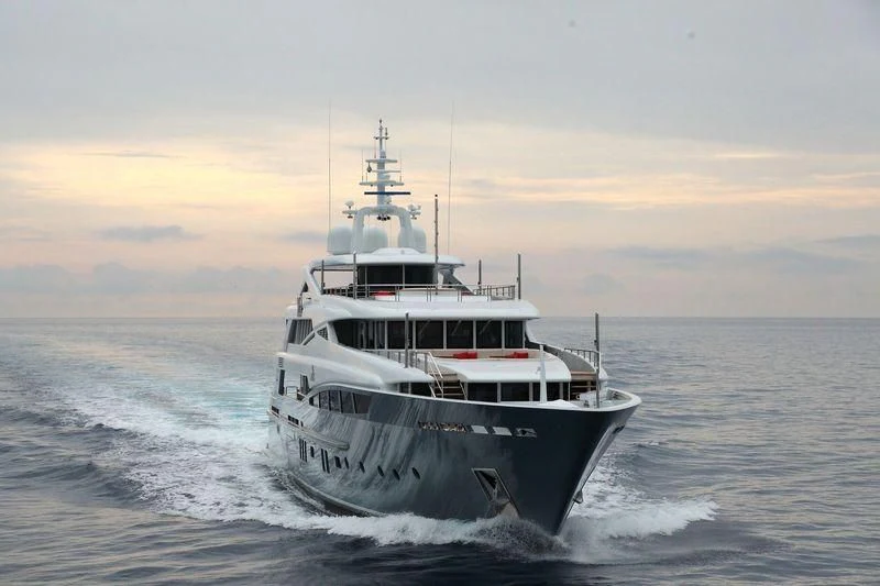 a boat on the water aboard 2 LADIES Yacht for Sale