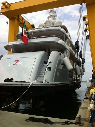a boat on the water aboard 2 LADIES Yacht for Sale