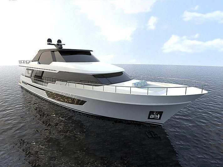 a boat on a beach aboard MARTHA JANE Yacht for Sale