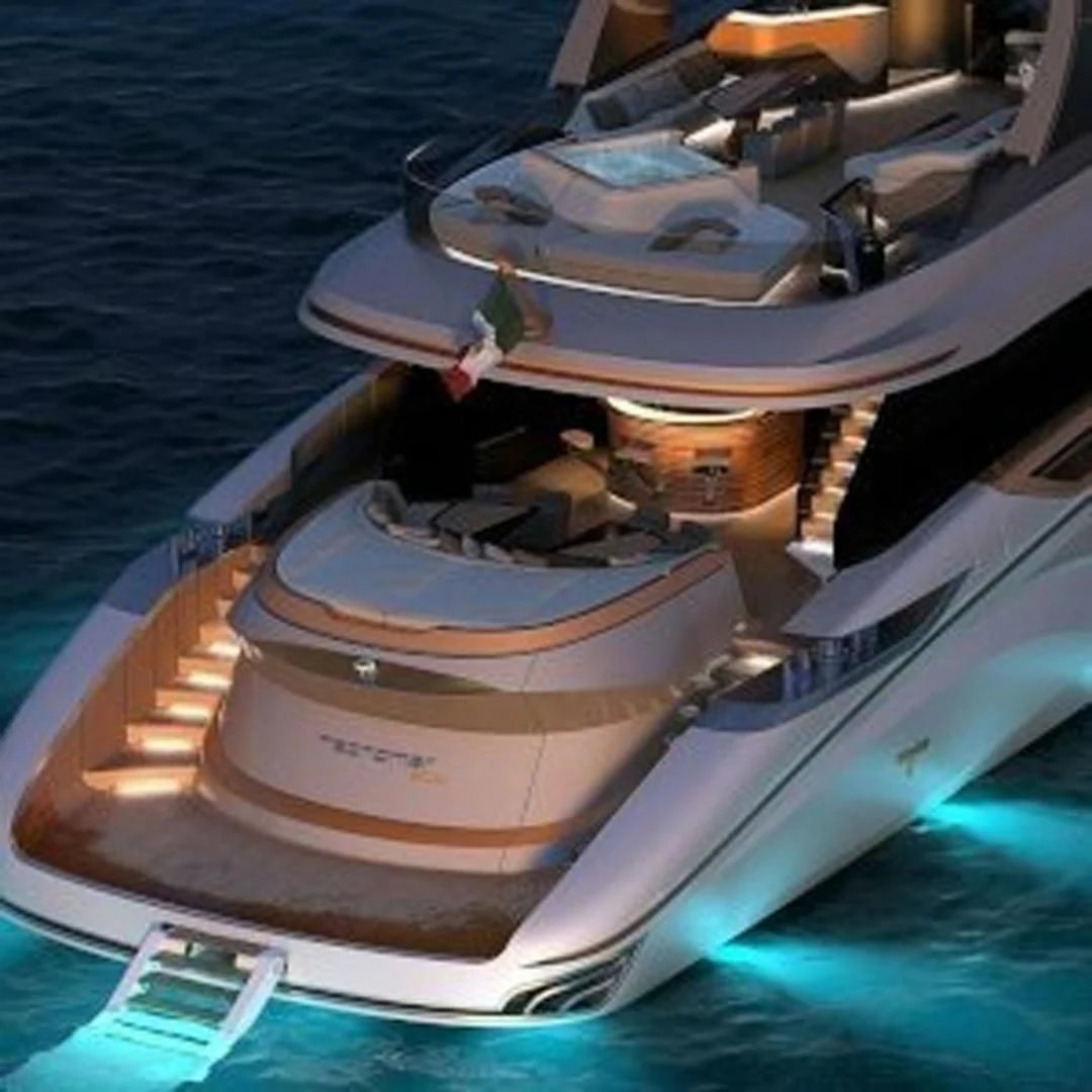 a boat on the water aboard LA VIE Yacht for Sale
