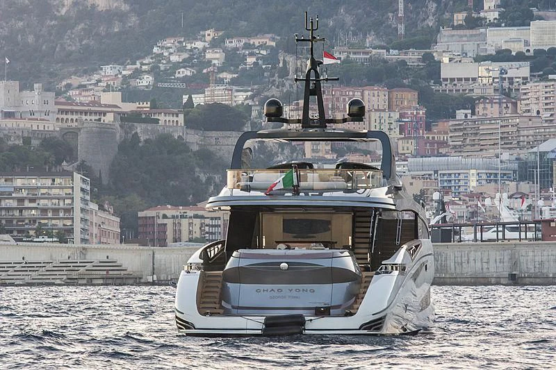 a boat on the water aboard LA VIE Yacht for Sale