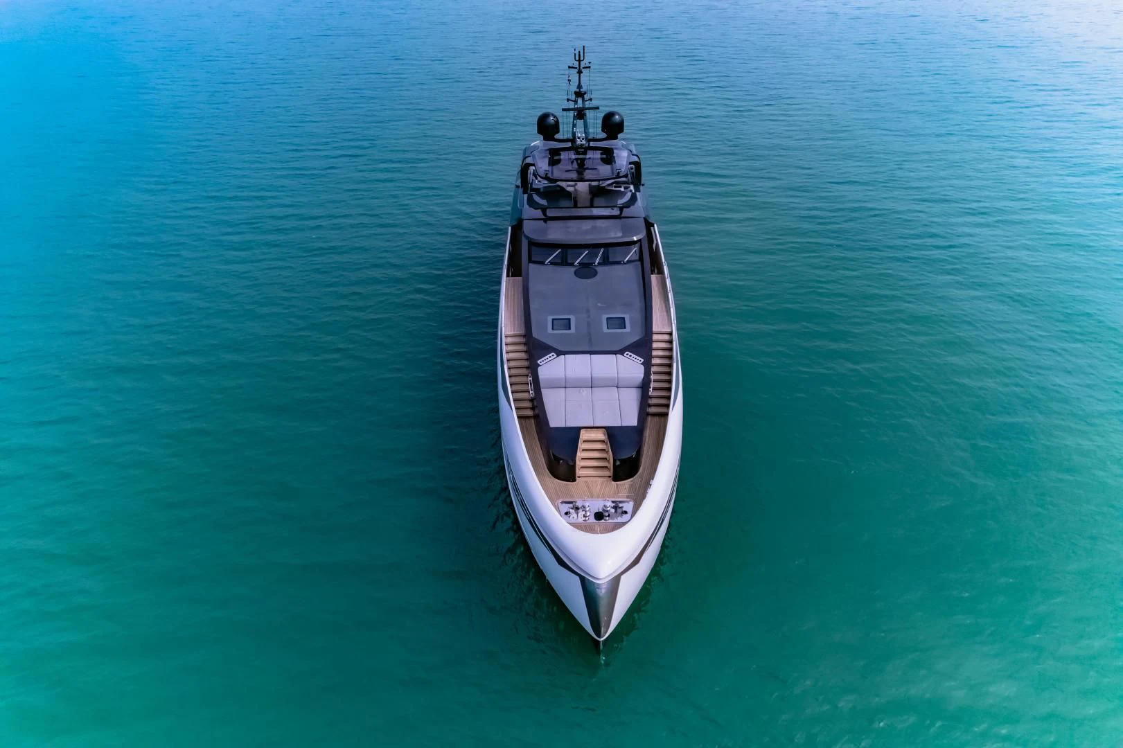 a boat on the water aboard LA VIE Yacht for Sale