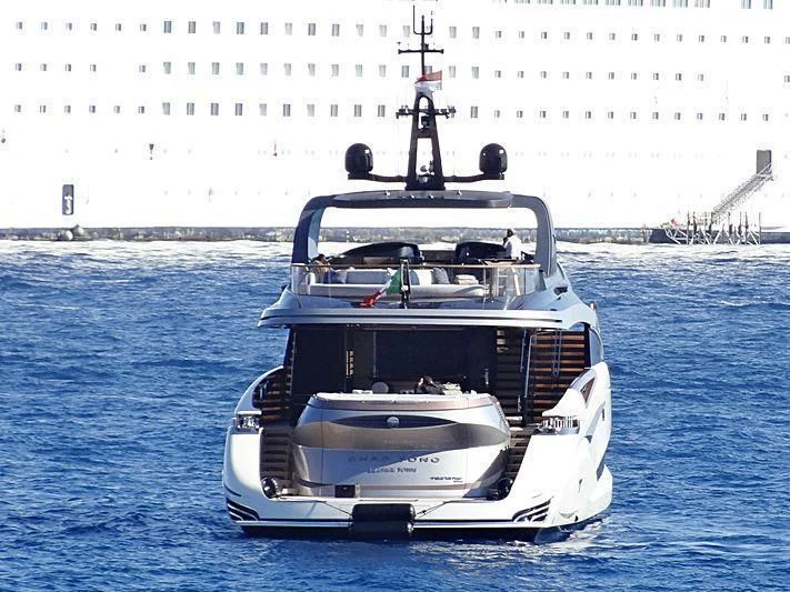 a boat on the water aboard LA VIE Yacht for Sale