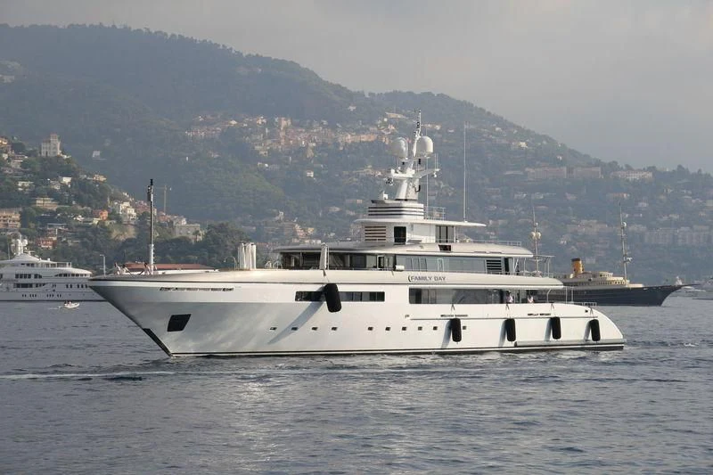 a boat on the water aboard ETERNITY Yacht for Sale