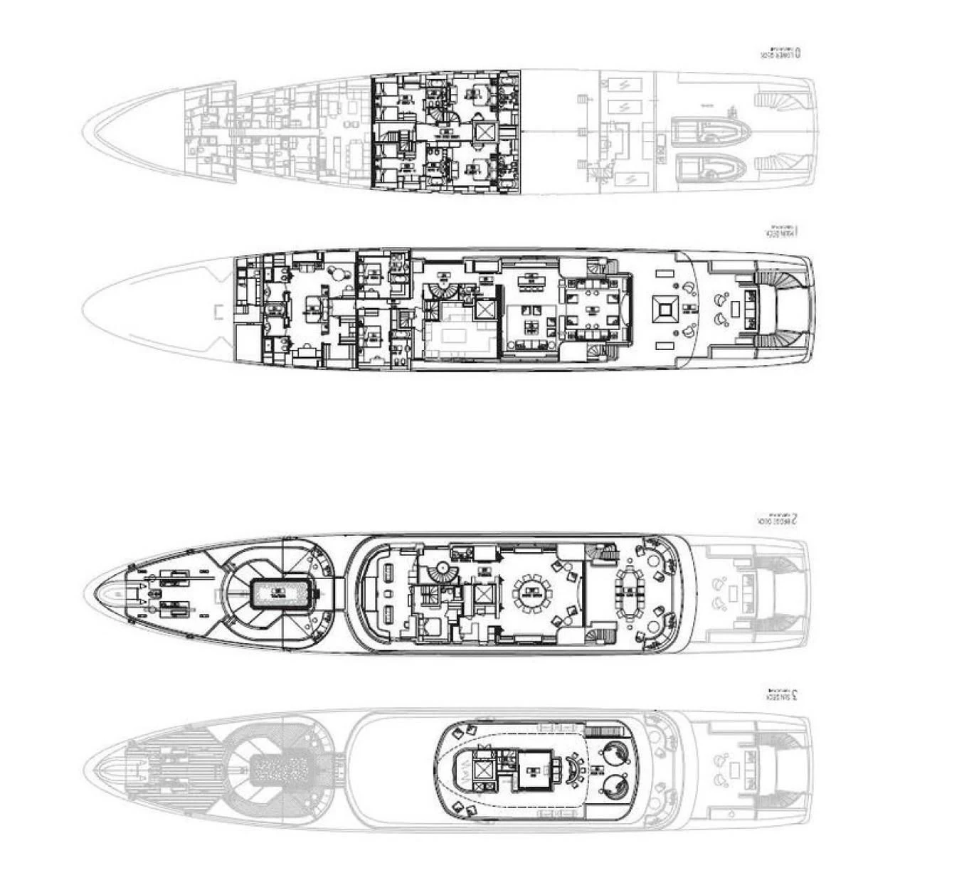 diagram aboard ETERNITY Yacht for Sale