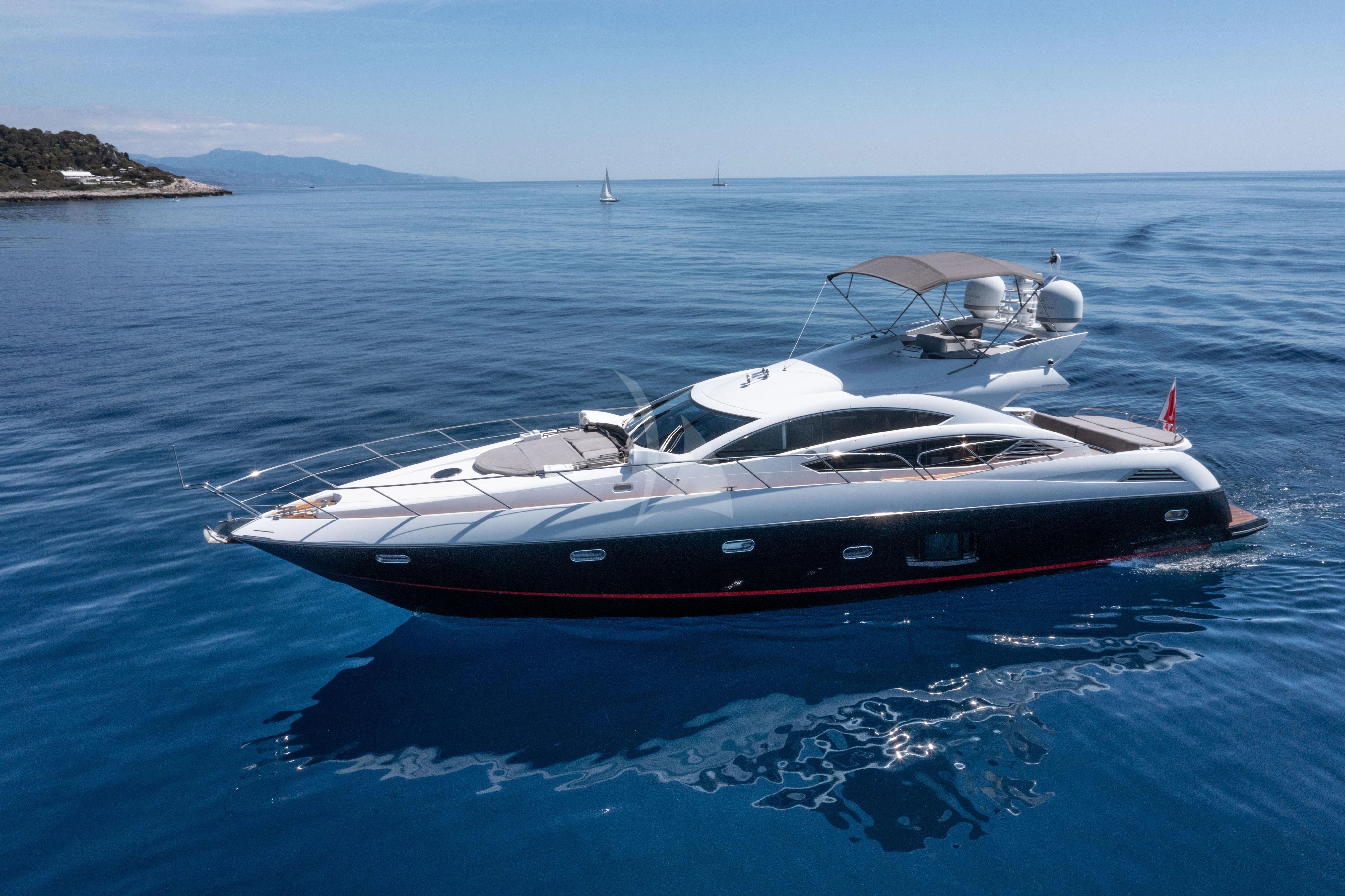 a boat in the water aboard STAR OF SEVEN SEAS Yacht for Sale