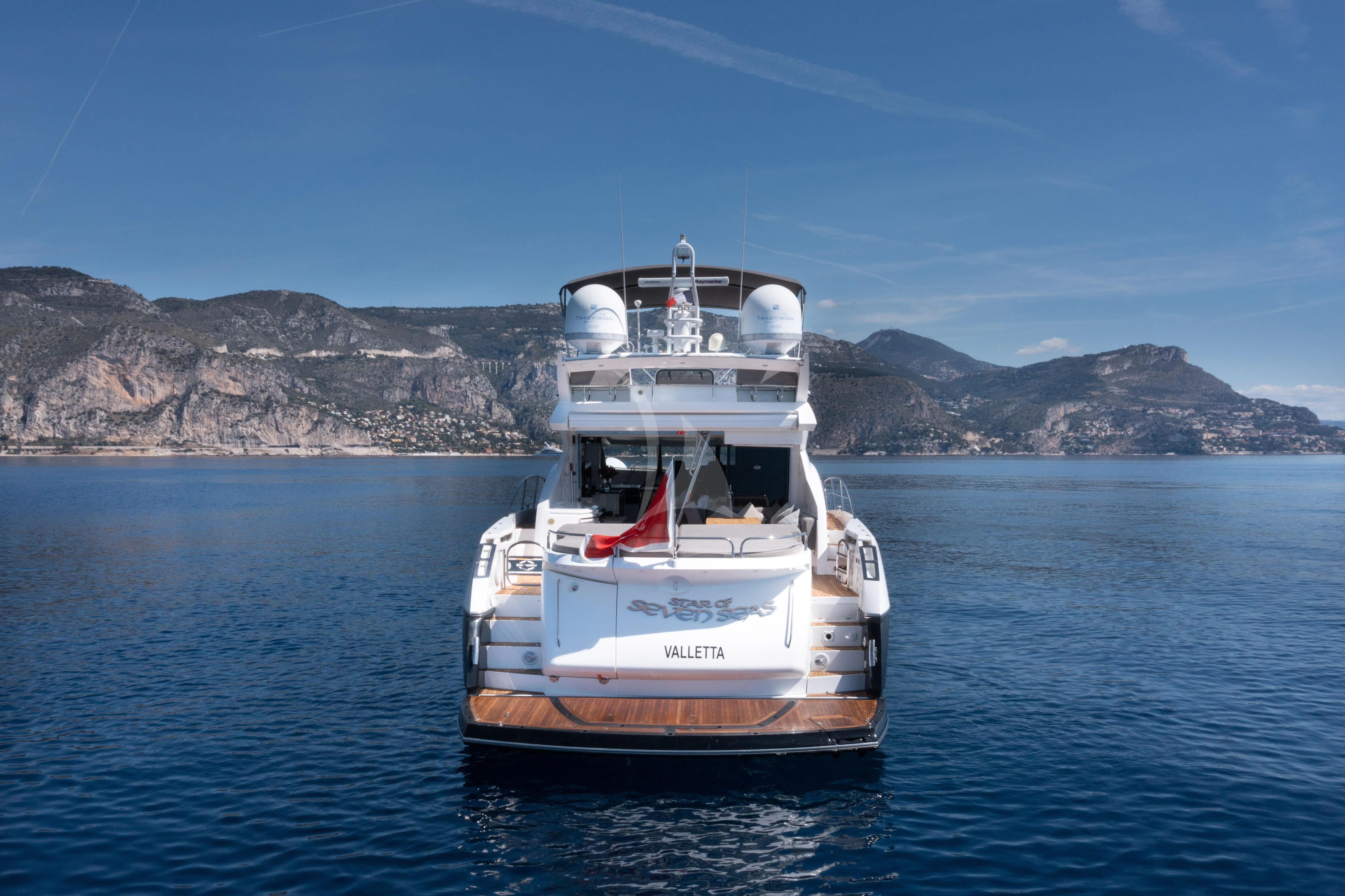 a boat in the water aboard STAR OF SEVEN SEAS Yacht for Sale