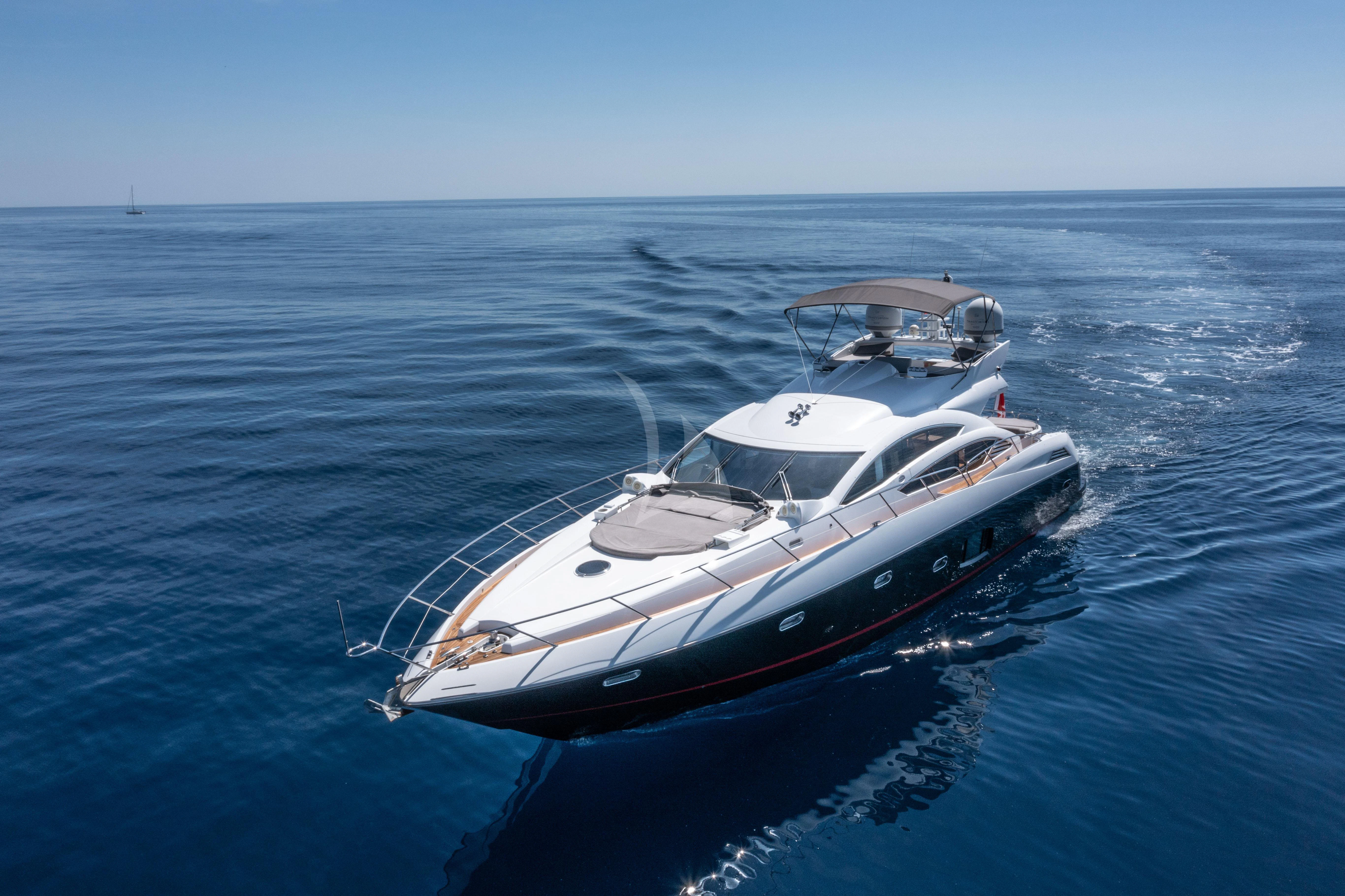 a boat in the water aboard STAR OF SEVEN SEAS Yacht for Sale