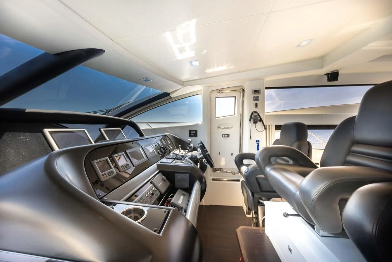 inside of a vehicle aboard STAR OF SEVEN SEAS Yacht for Sale