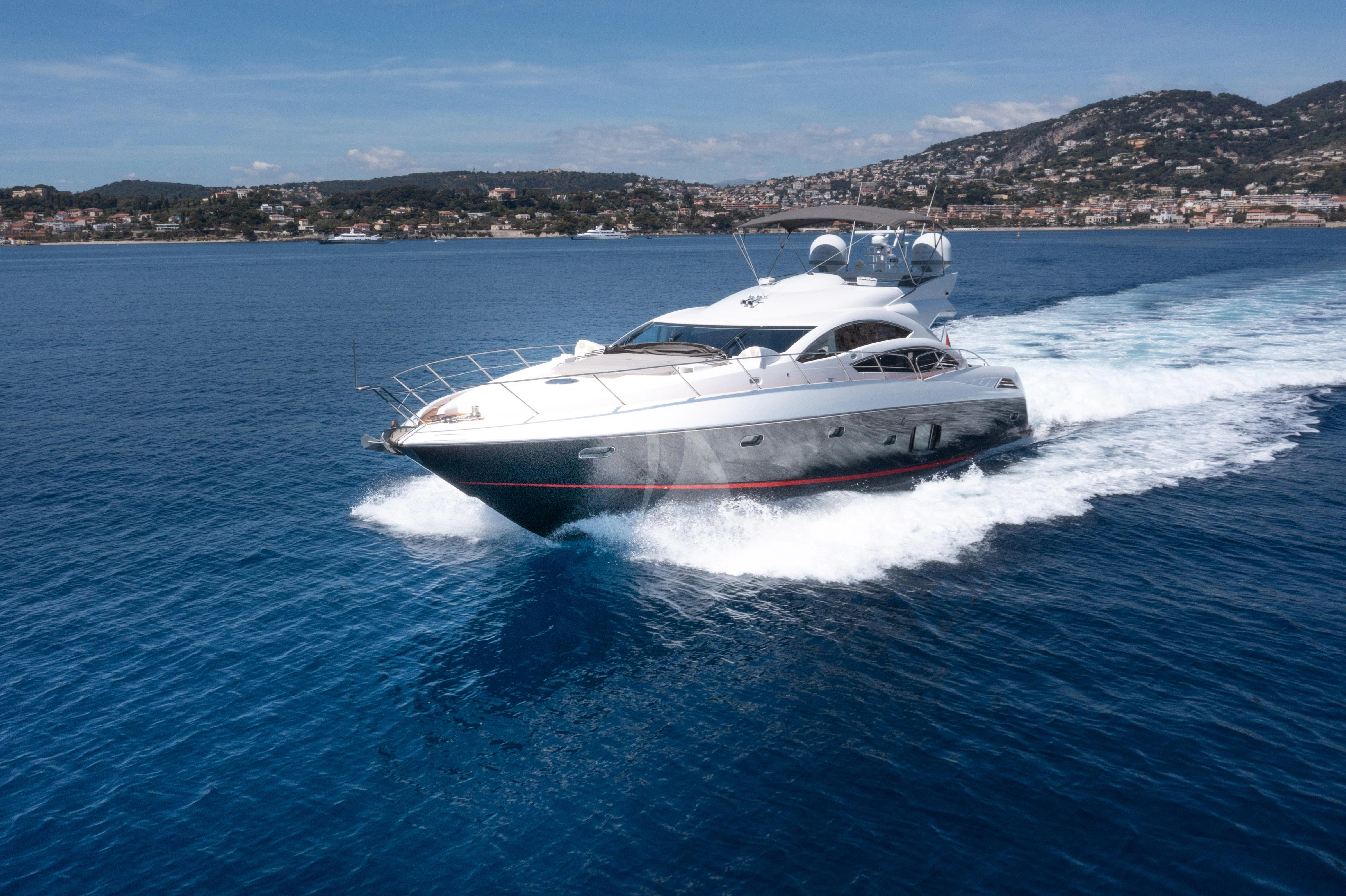 a boat on the water aboard STAR OF SEVEN SEAS Yacht for Sale