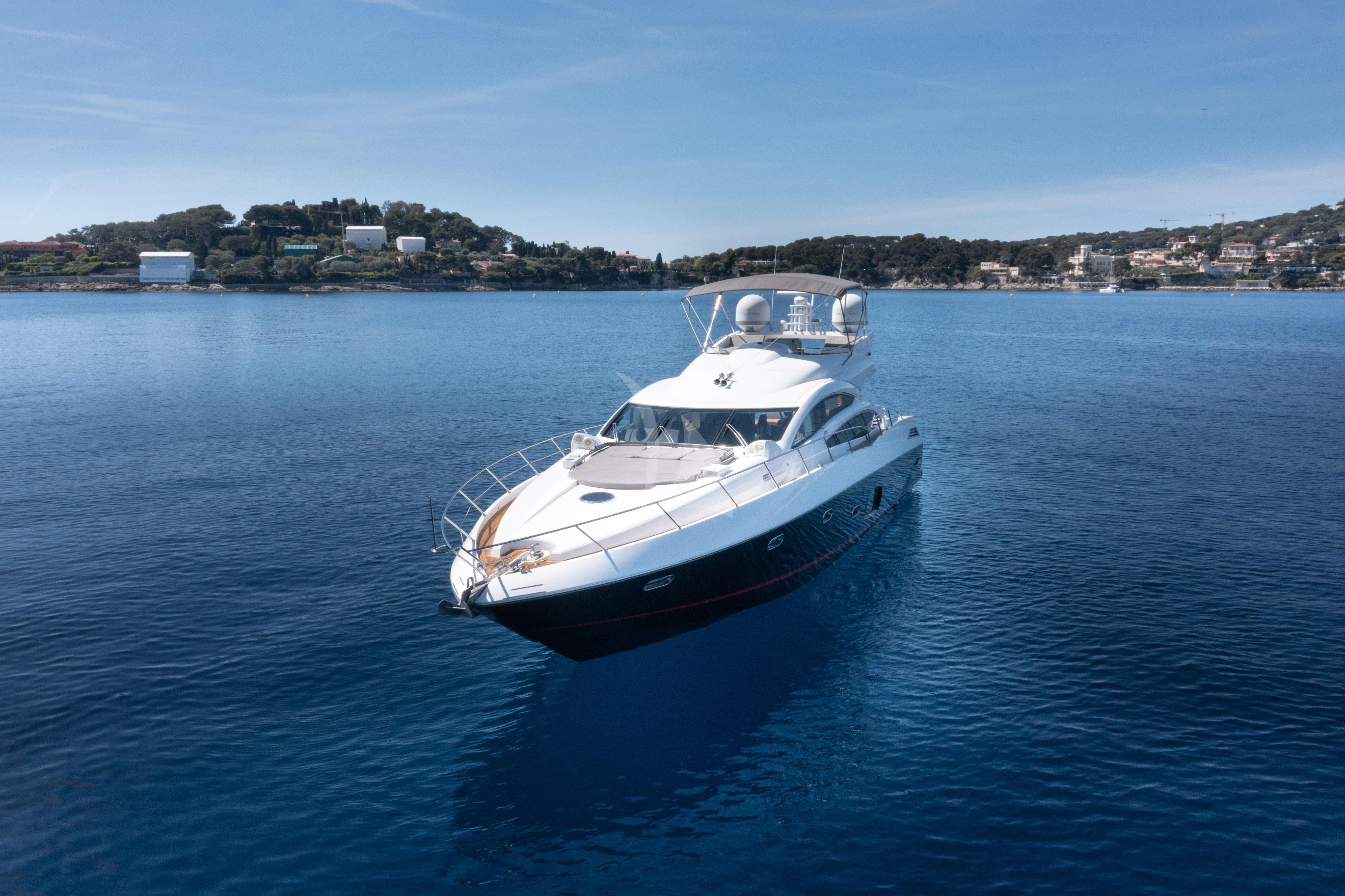 a boat in the water aboard STAR OF SEVEN SEAS Yacht for Sale