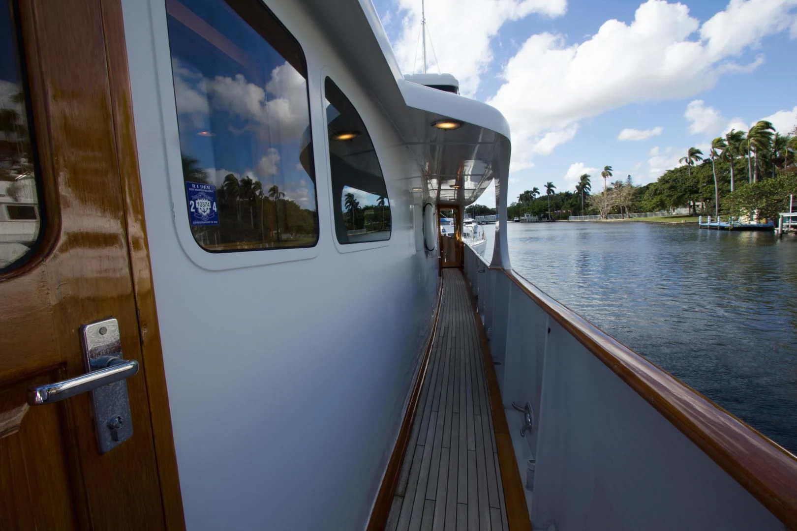 a boat on the water aboard SEA CZAR Yacht for Sale
