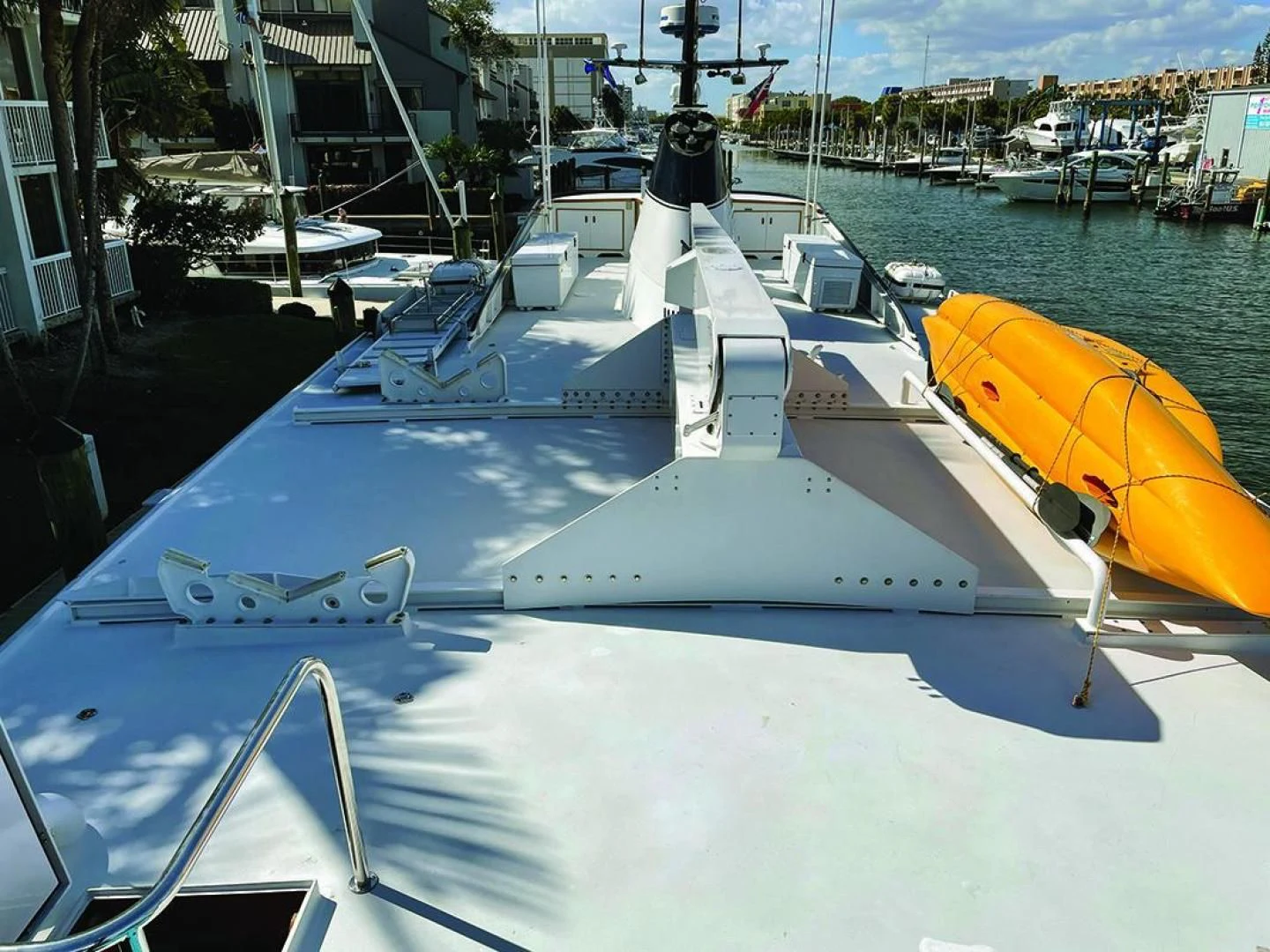 a boat on the water aboard SEA CZAR Yacht for Sale