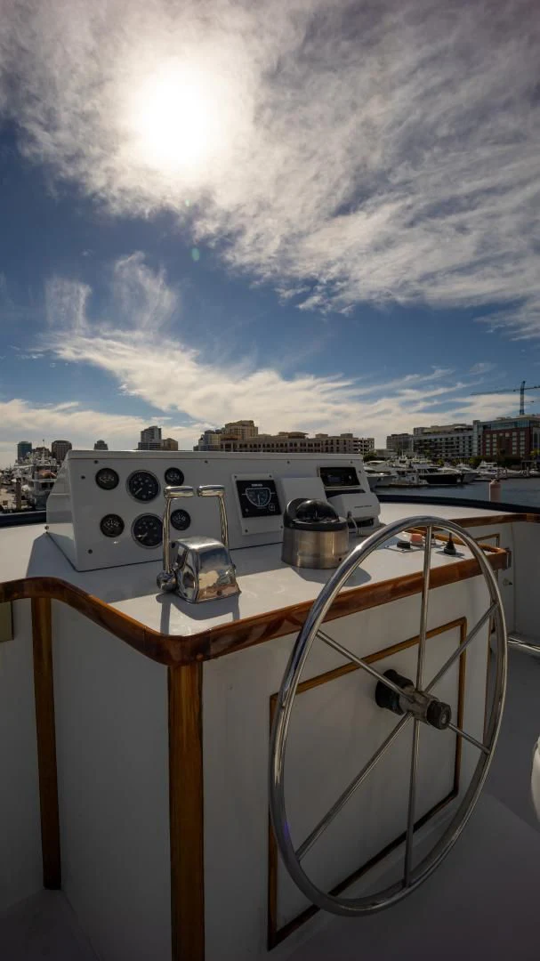 a boat on the water aboard SEA CZAR Yacht for Sale