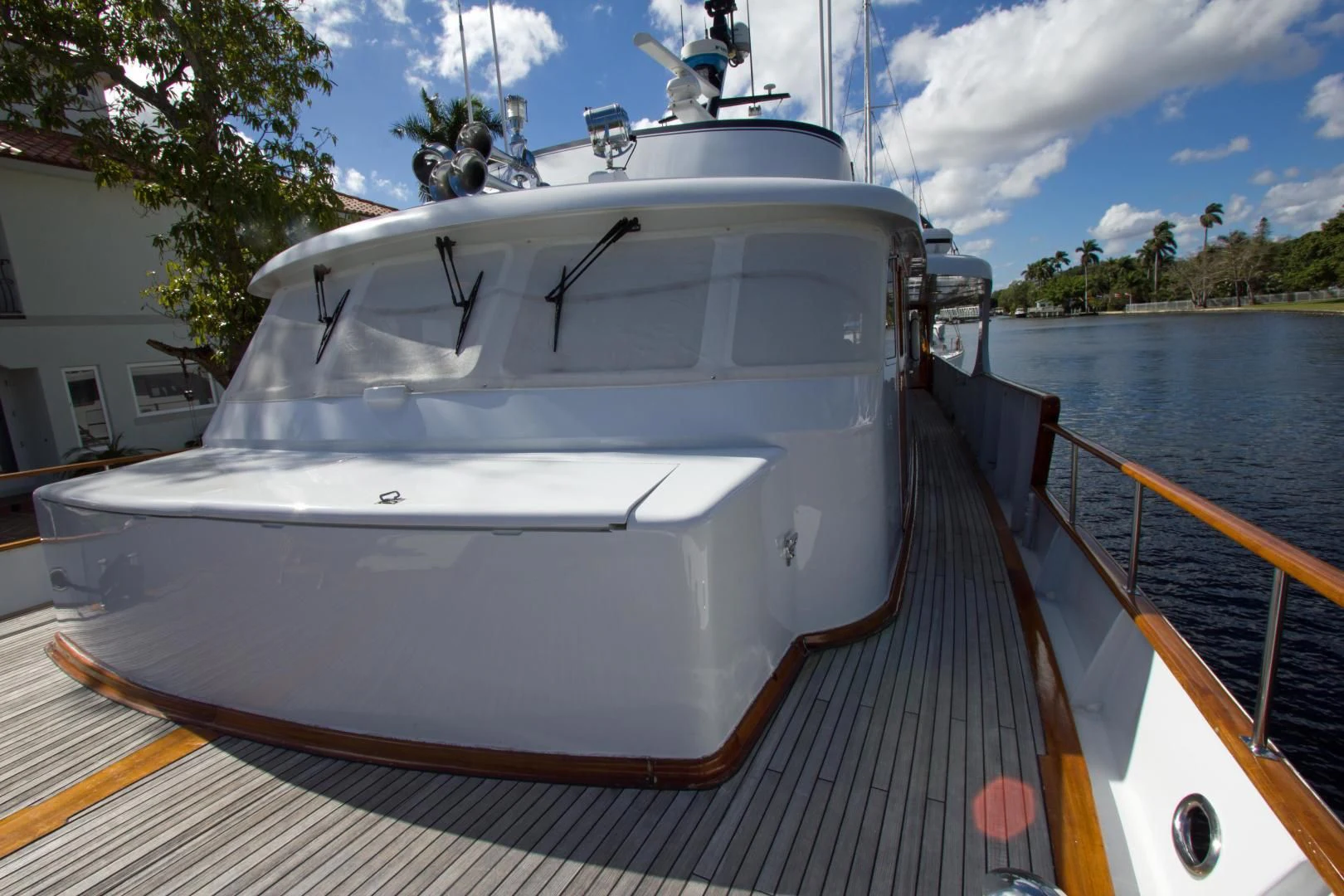 a boat on a dock aboard SEA CZAR Yacht for Sale