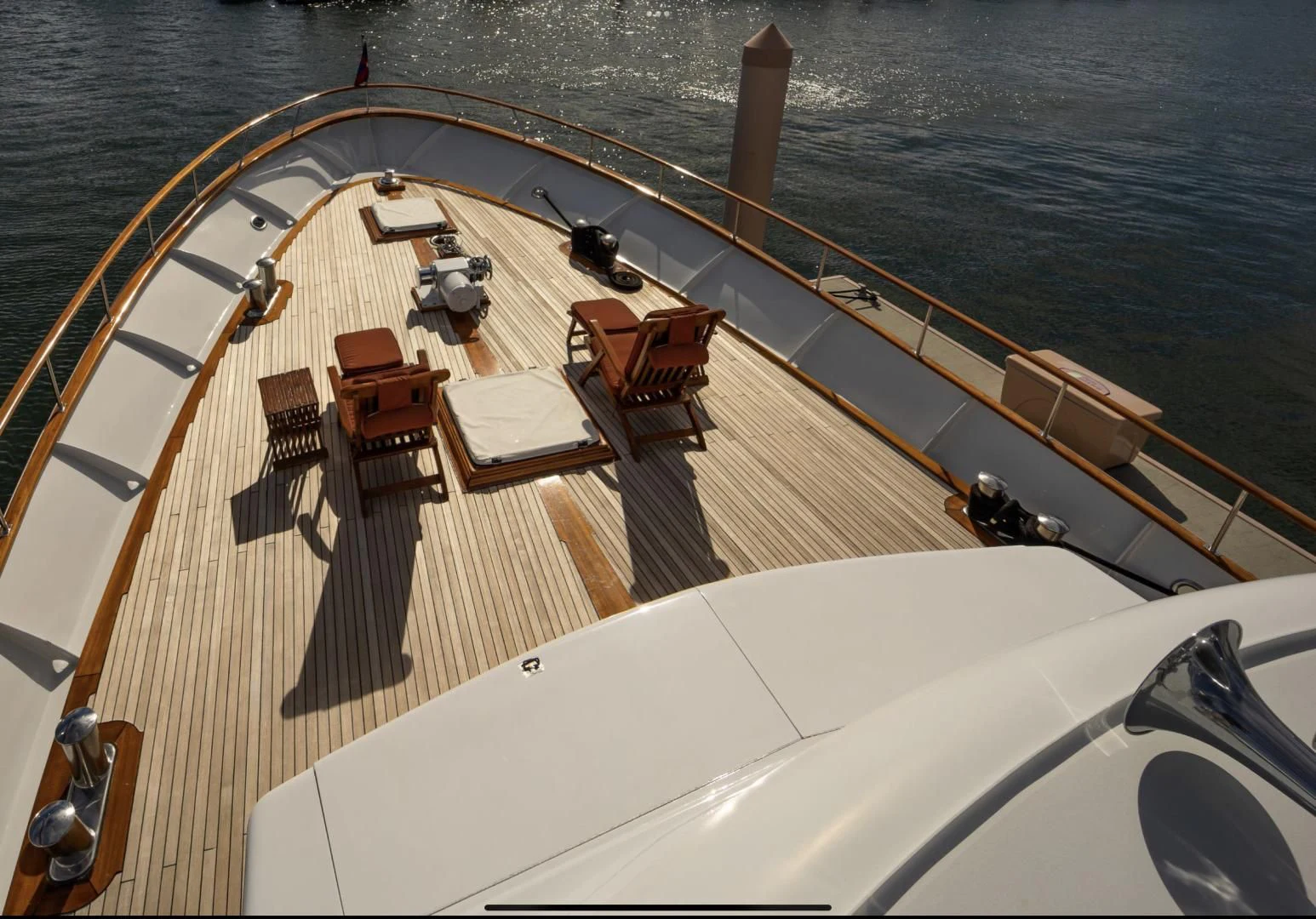 a boat on the water aboard SEA CZAR Yacht for Sale