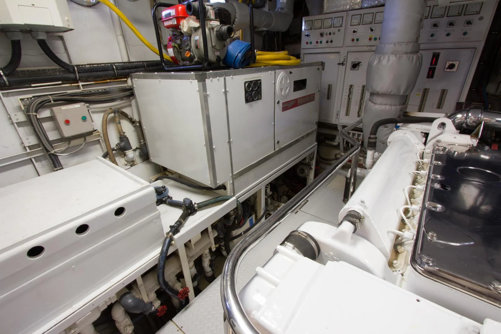 close-up of a machine aboard SEA CZAR Yacht for Sale