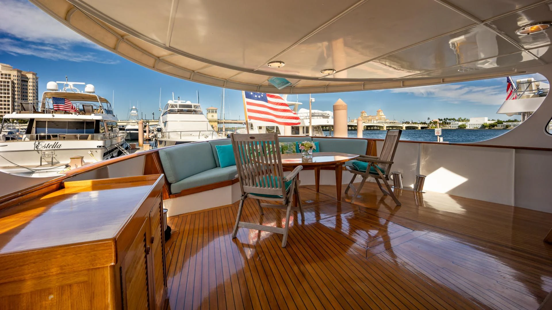 a boat on the water aboard SEA CZAR Yacht for Sale