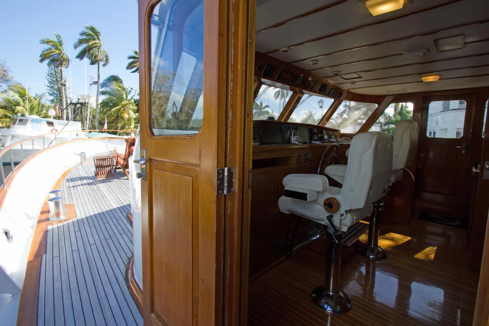 a boat on the water aboard SEA CZAR Yacht for Sale
