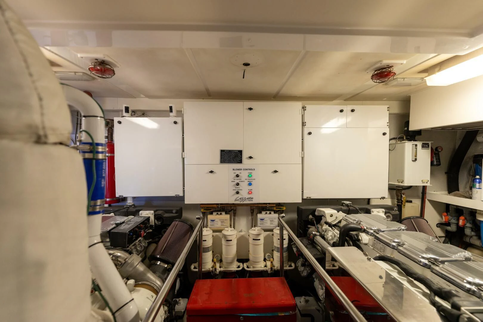 a room with machinery and equipment aboard KATHLEEN Yacht for Sale