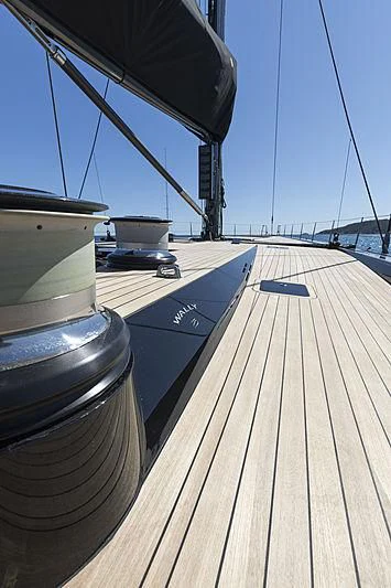 a boat on a dock aboard V Yacht for Sale