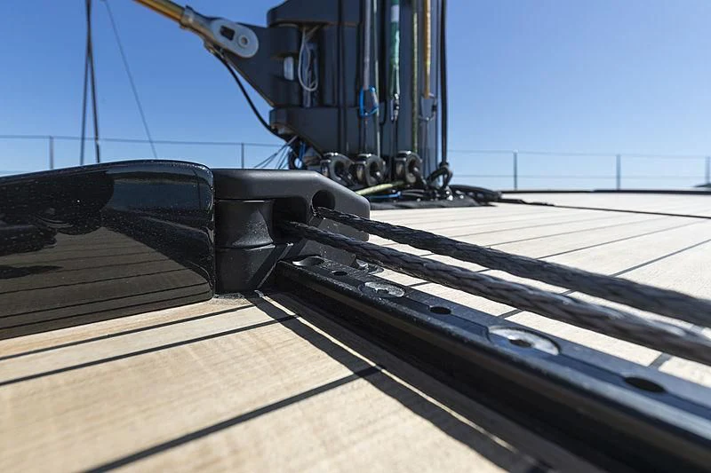 a close-up of a machine aboard V Yacht for Sale