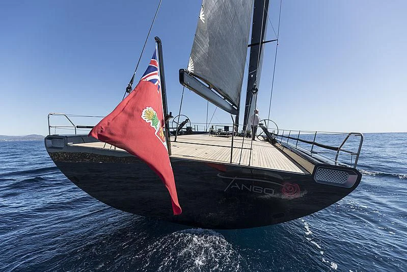 a sailboat on the water aboard V Yacht for Sale