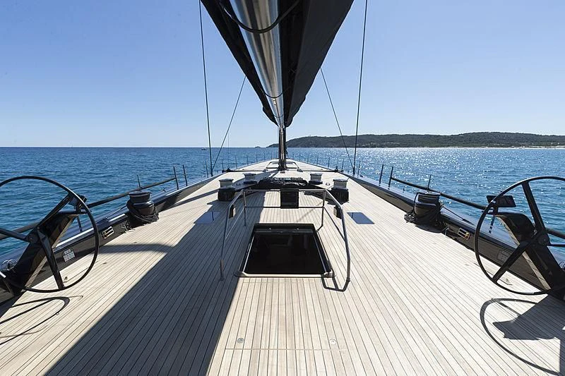 a boat on the water aboard V Yacht for Sale