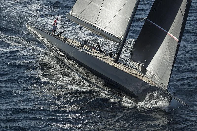 a sailboat on the water aboard V Yacht for Sale