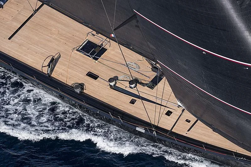 a ship on the water aboard V Yacht for Sale