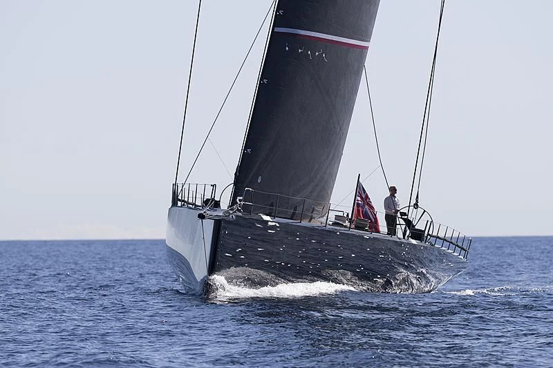 a sailboat in the ocean aboard V Yacht for Sale