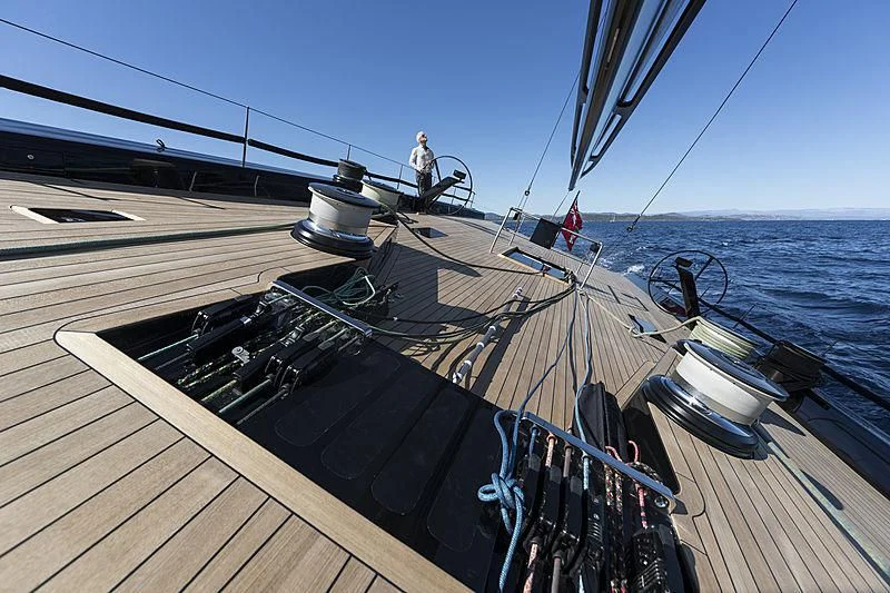 a boat on the water aboard V Yacht for Sale