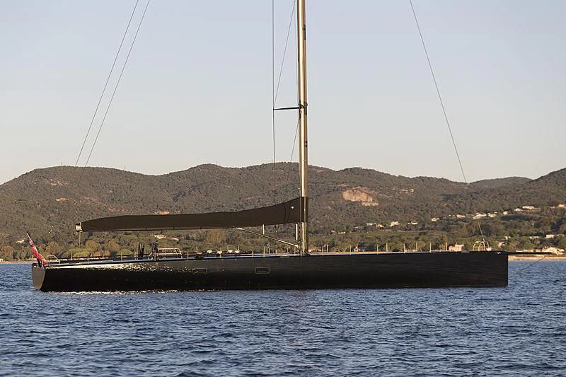 a large ship in the water aboard V Yacht for Sale