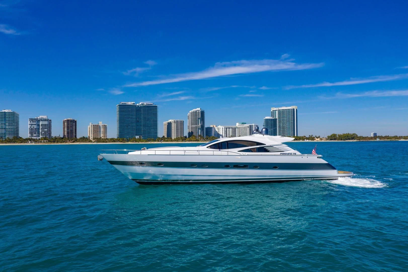 a boat on the water aboard FREE SPIRIT Yacht for Sale