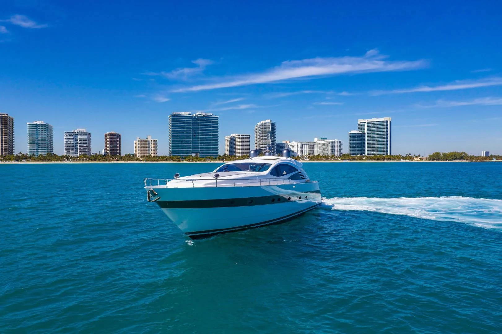 a boat on the water aboard FREE SPIRIT Yacht for Sale