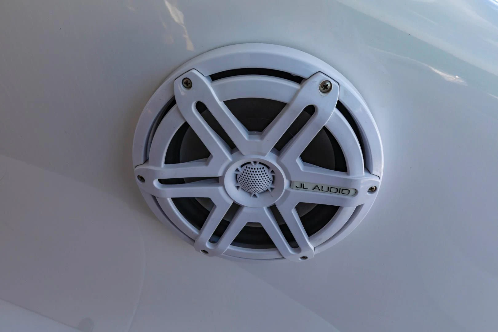 a silver and black car wheel aboard FREE SPIRIT Yacht for Sale