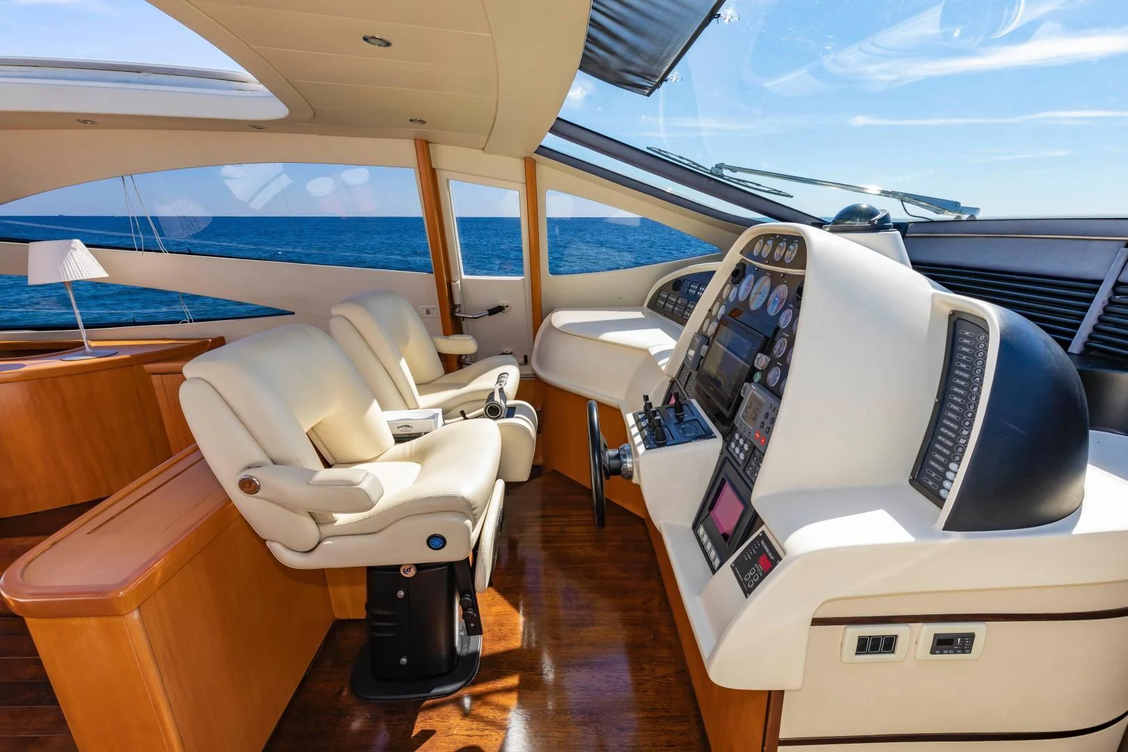 inside of a boat aboard FREE SPIRIT Yacht for Sale